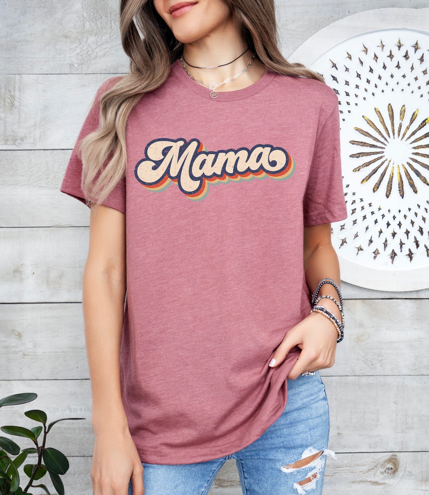 Retro Mama Shirt | Mom Shirt