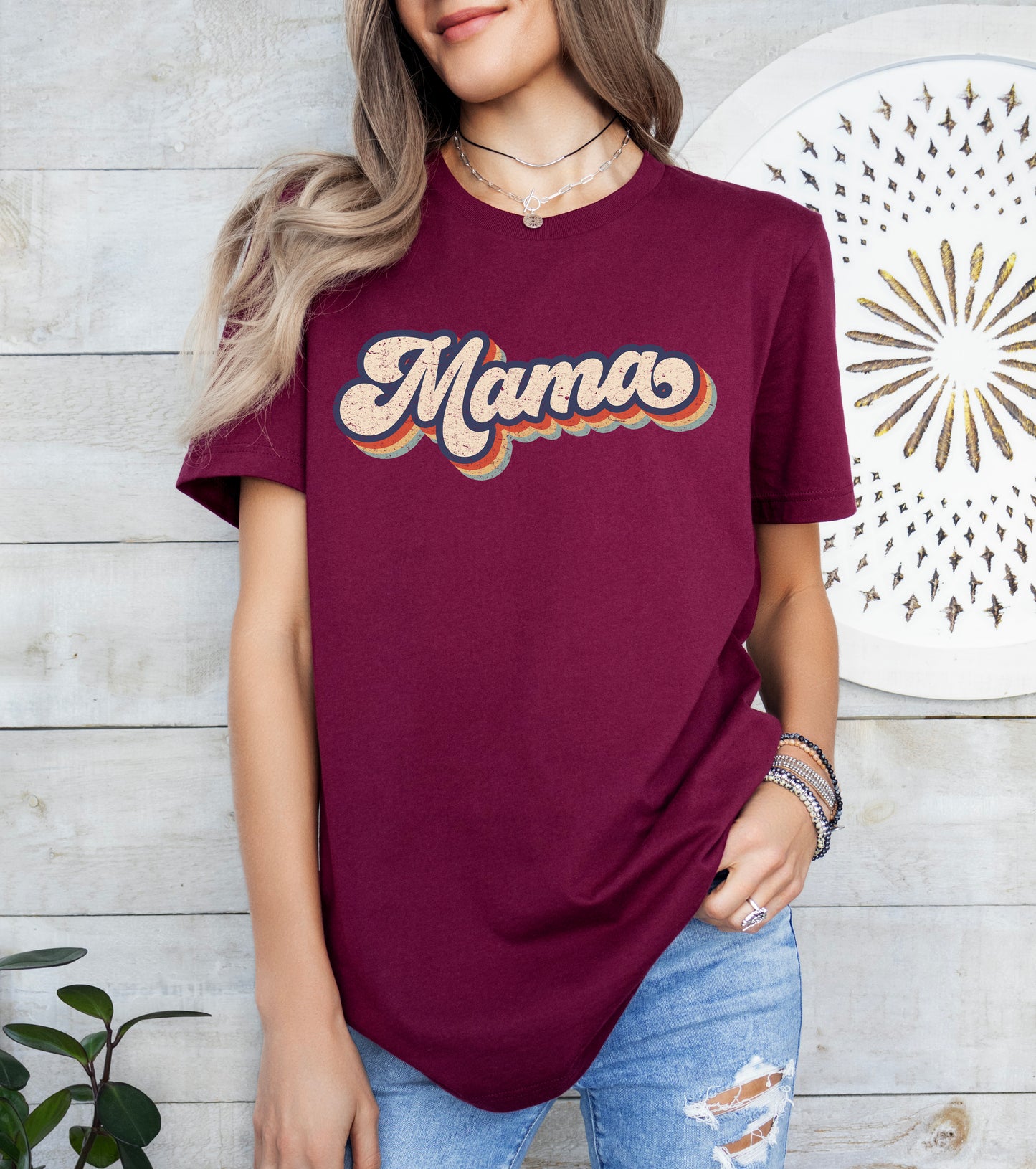 Retro Mama Shirt | Mom Shirt
