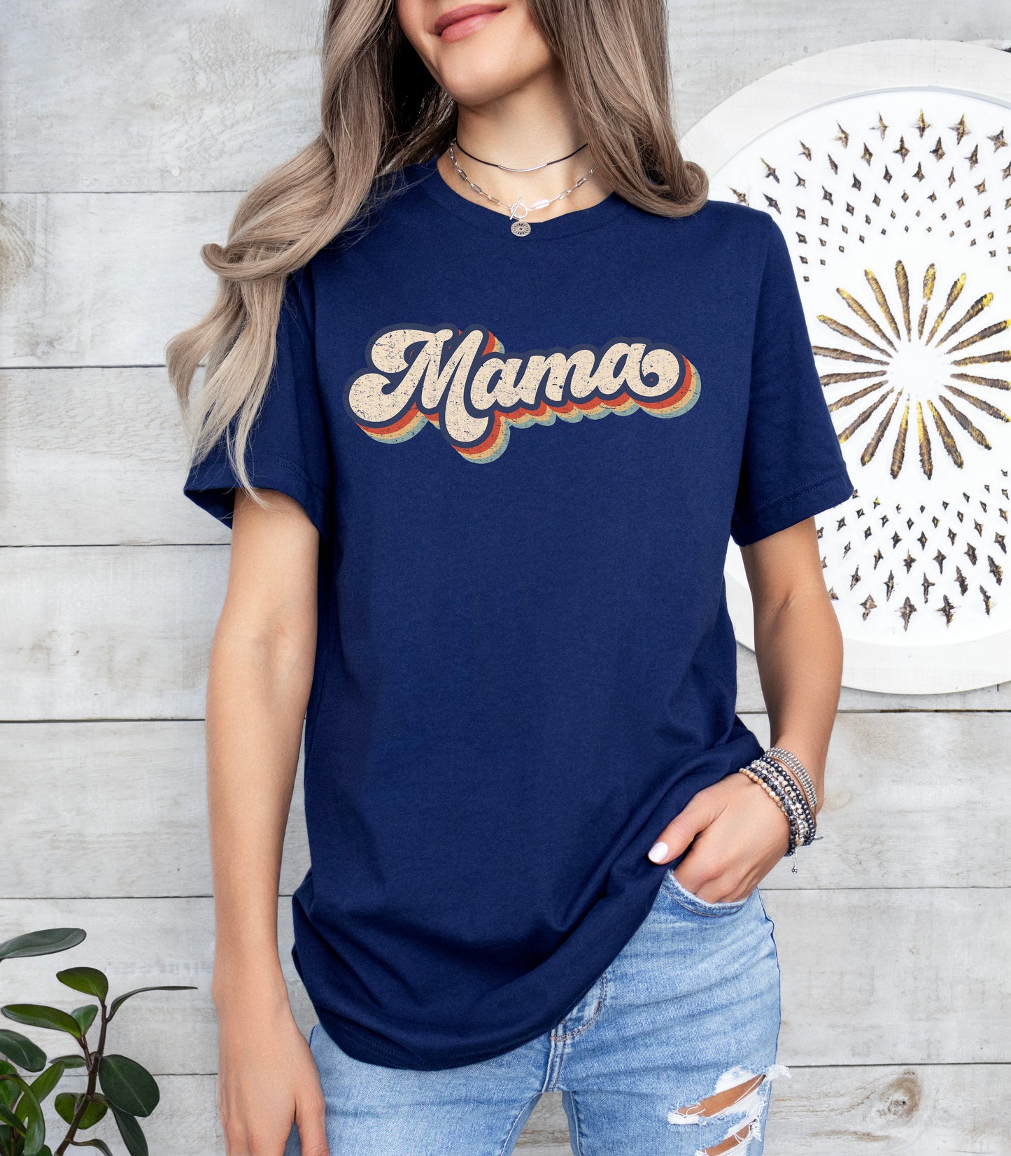 Retro Mama Shirt | Mom Shirt