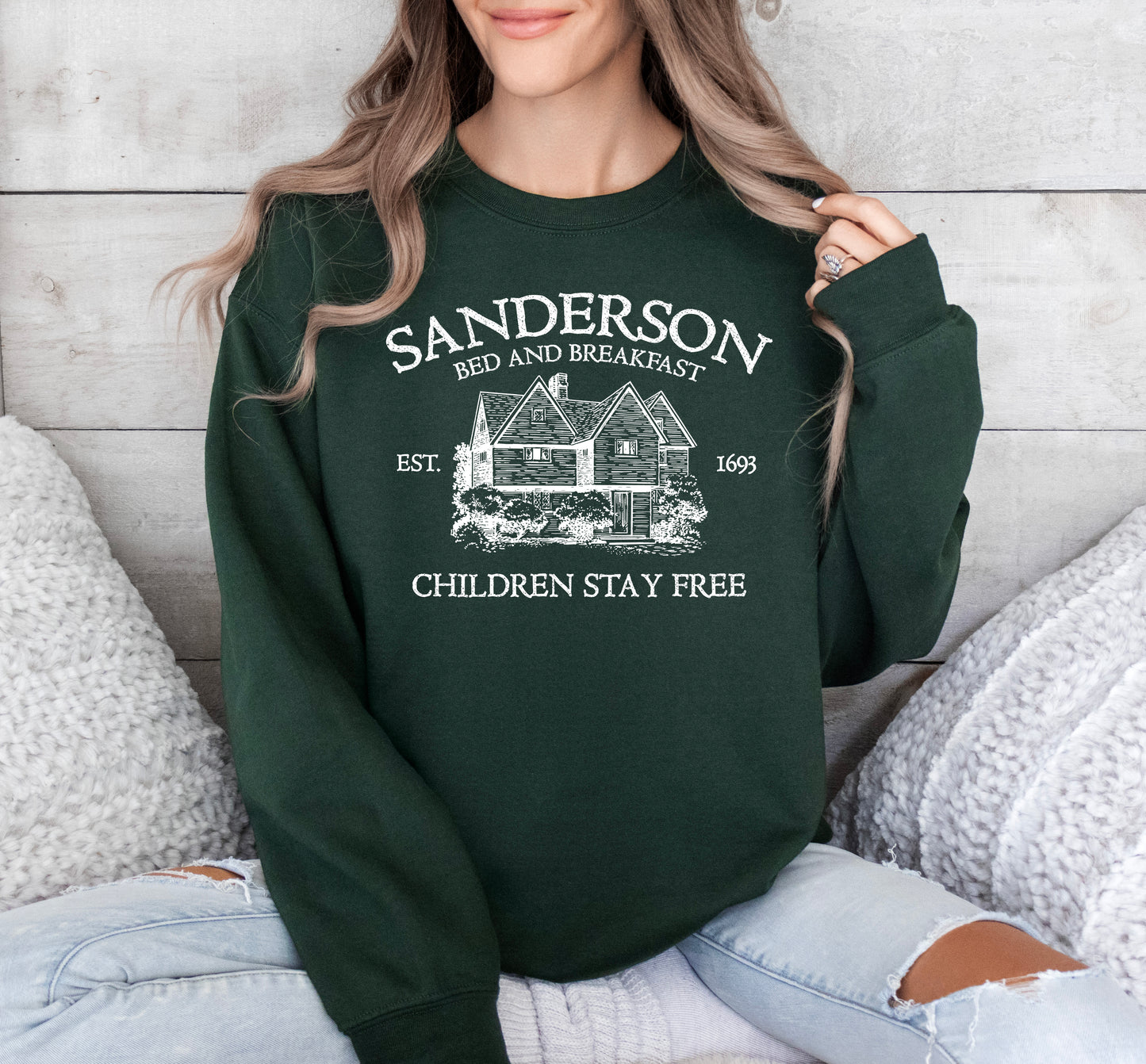 Sanderson Bed and Breakfast Halloween Sweatshirt