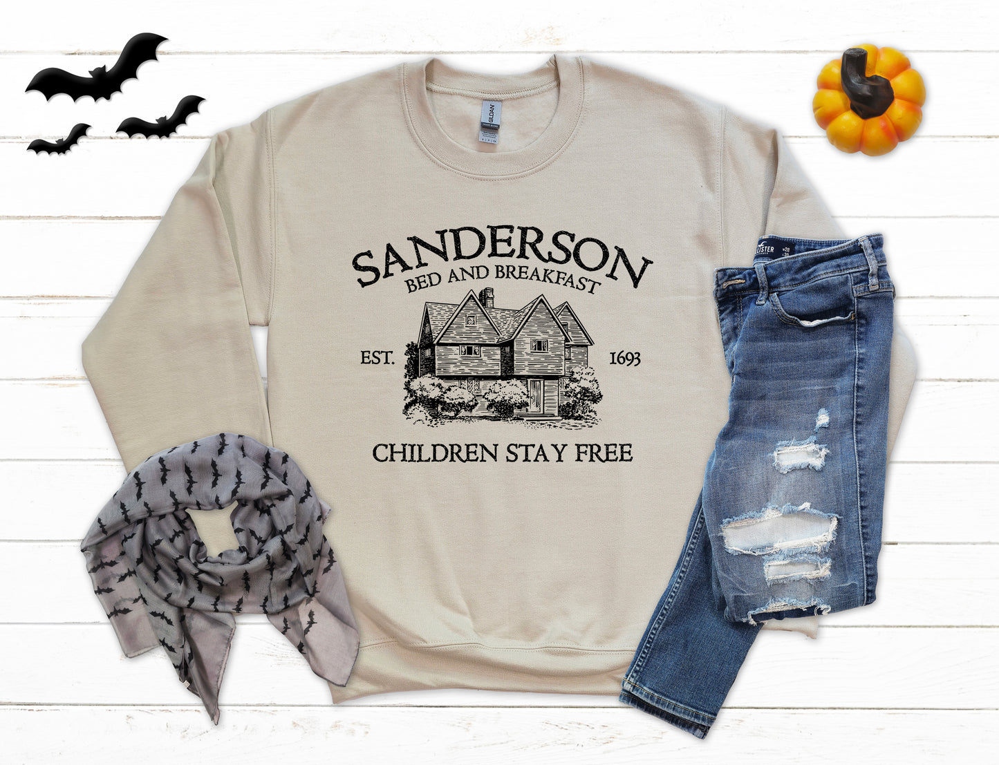 Sanderson Bed and Breakfast Halloween Sweatshirt