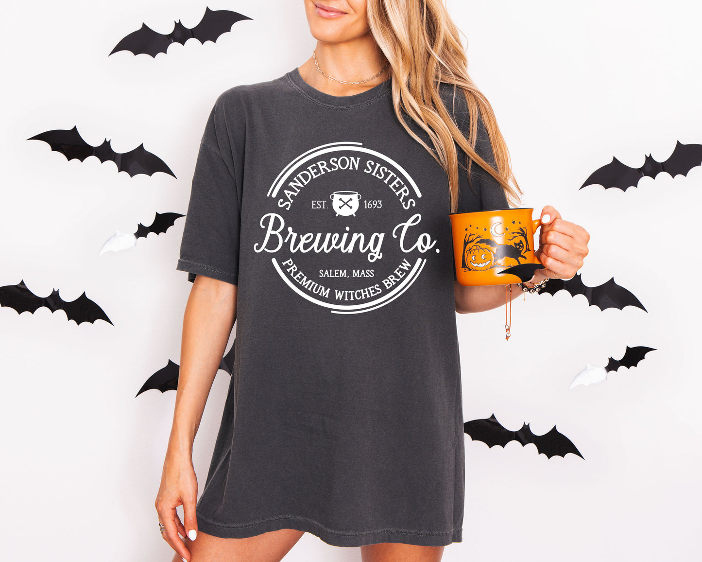 Sanderson Sisters Brewing Vintage Style Halloween Shirt