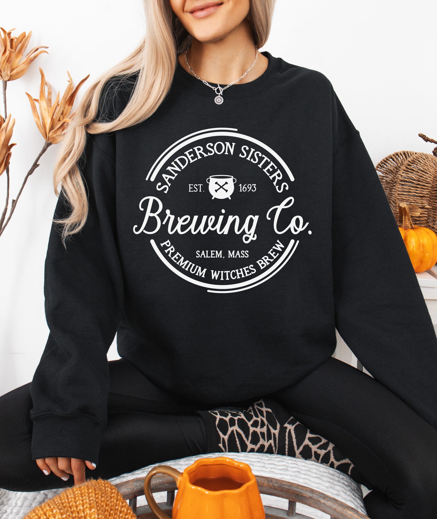 Sanderson Sisters Brewing Halloween Sweatshirt