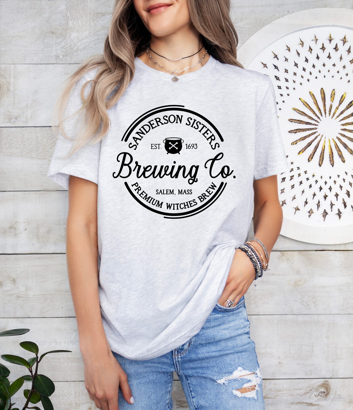 Sanderson Sisters Brewing Halloween Shirt | Light Garment