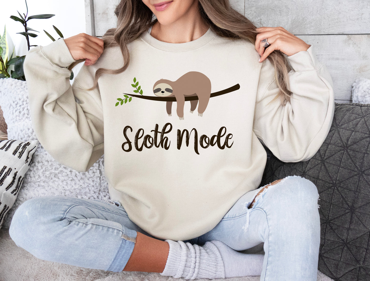 Sloth Mode Sweatshirt | Funny Sweatshirt