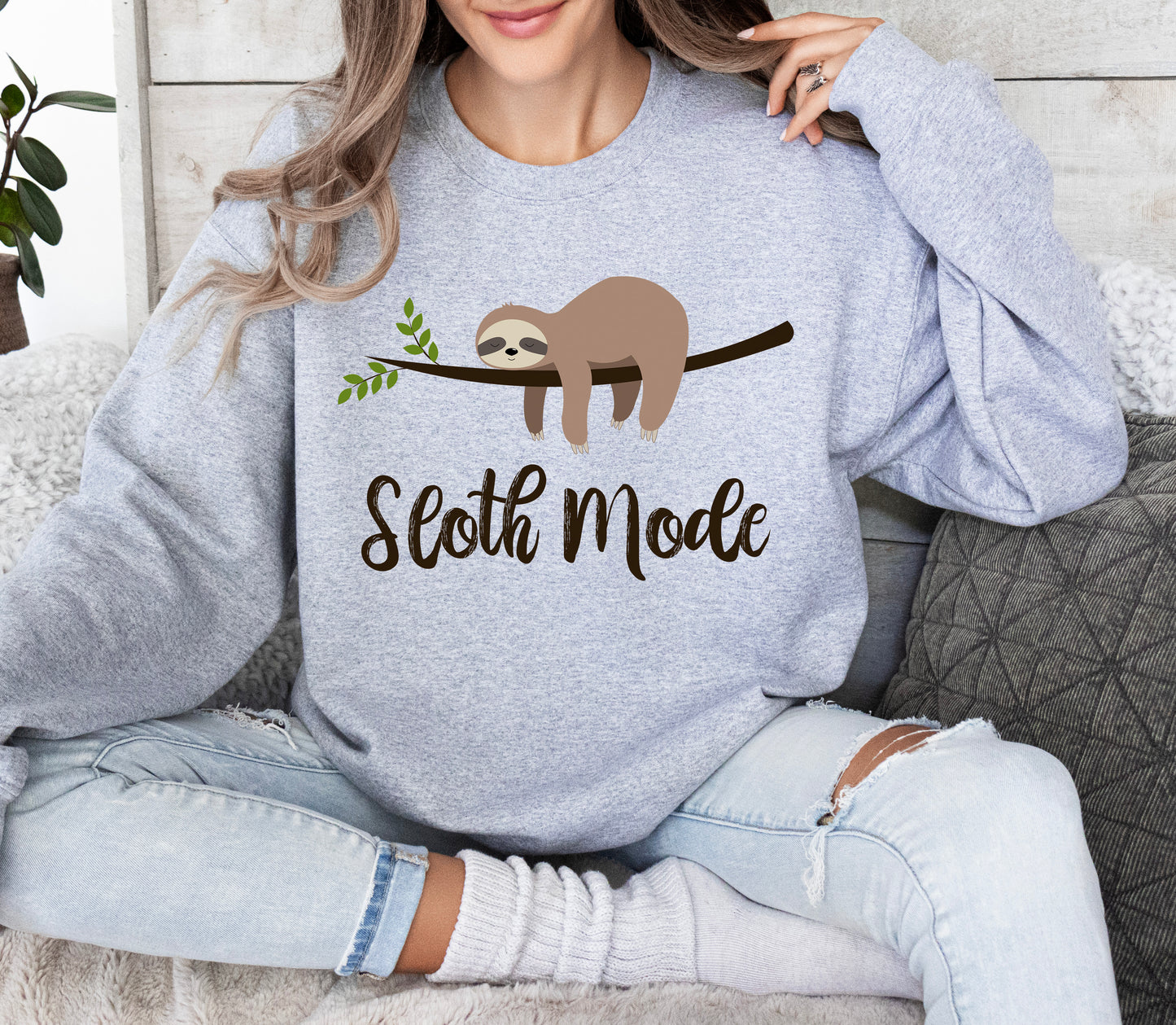 Sloth Mode Sweatshirt | Funny Sweatshirt