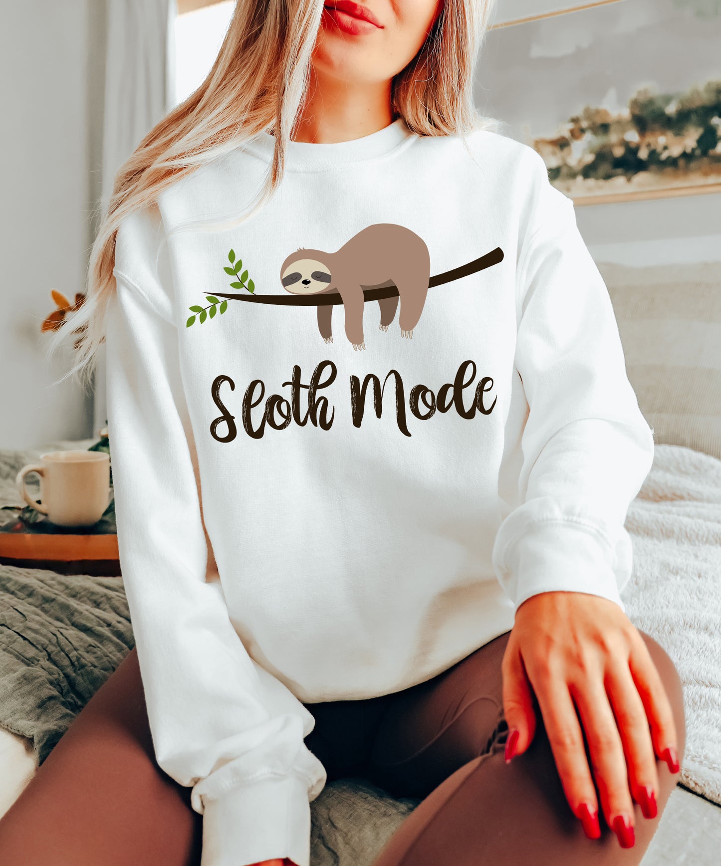 Sloth Mode Sweatshirt | Funny Sweatshirt