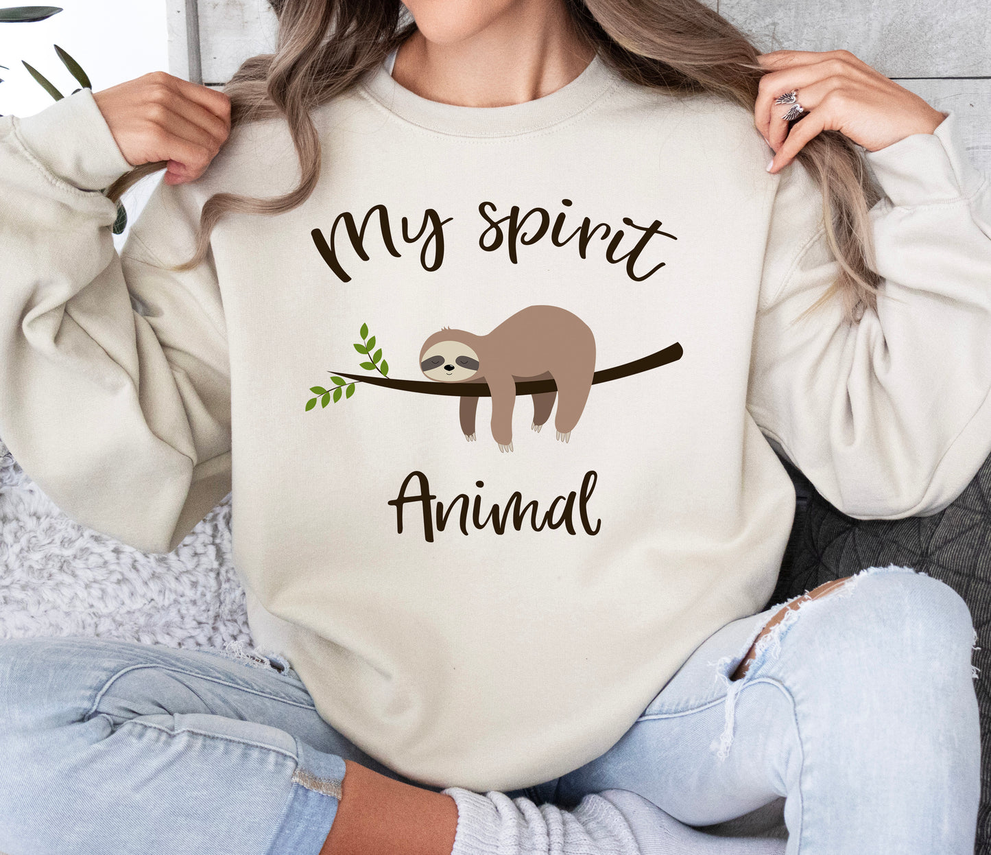 My Spirit Animal Sloth Sweatshirt