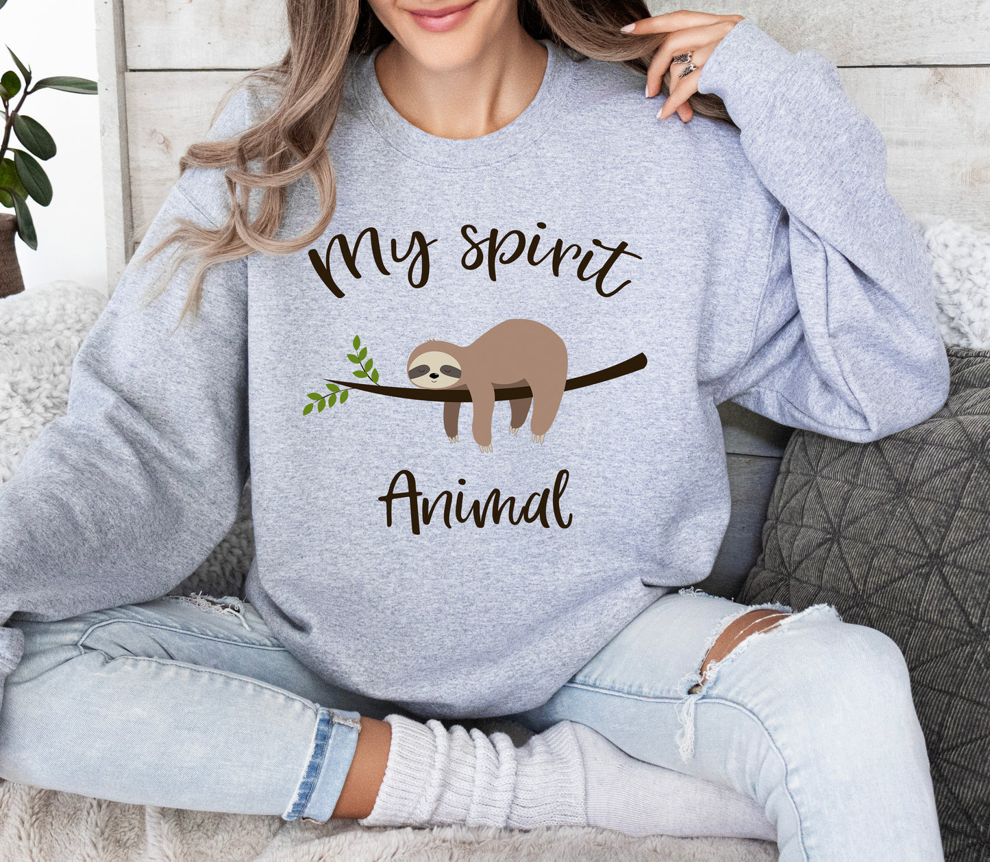 My Spirit Animal Sloth Sweatshirt