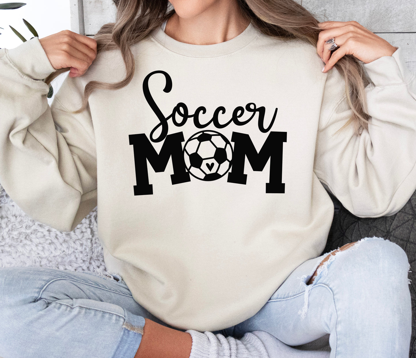 Soccer Mom Sweatshirt | Mom Sweatshirt