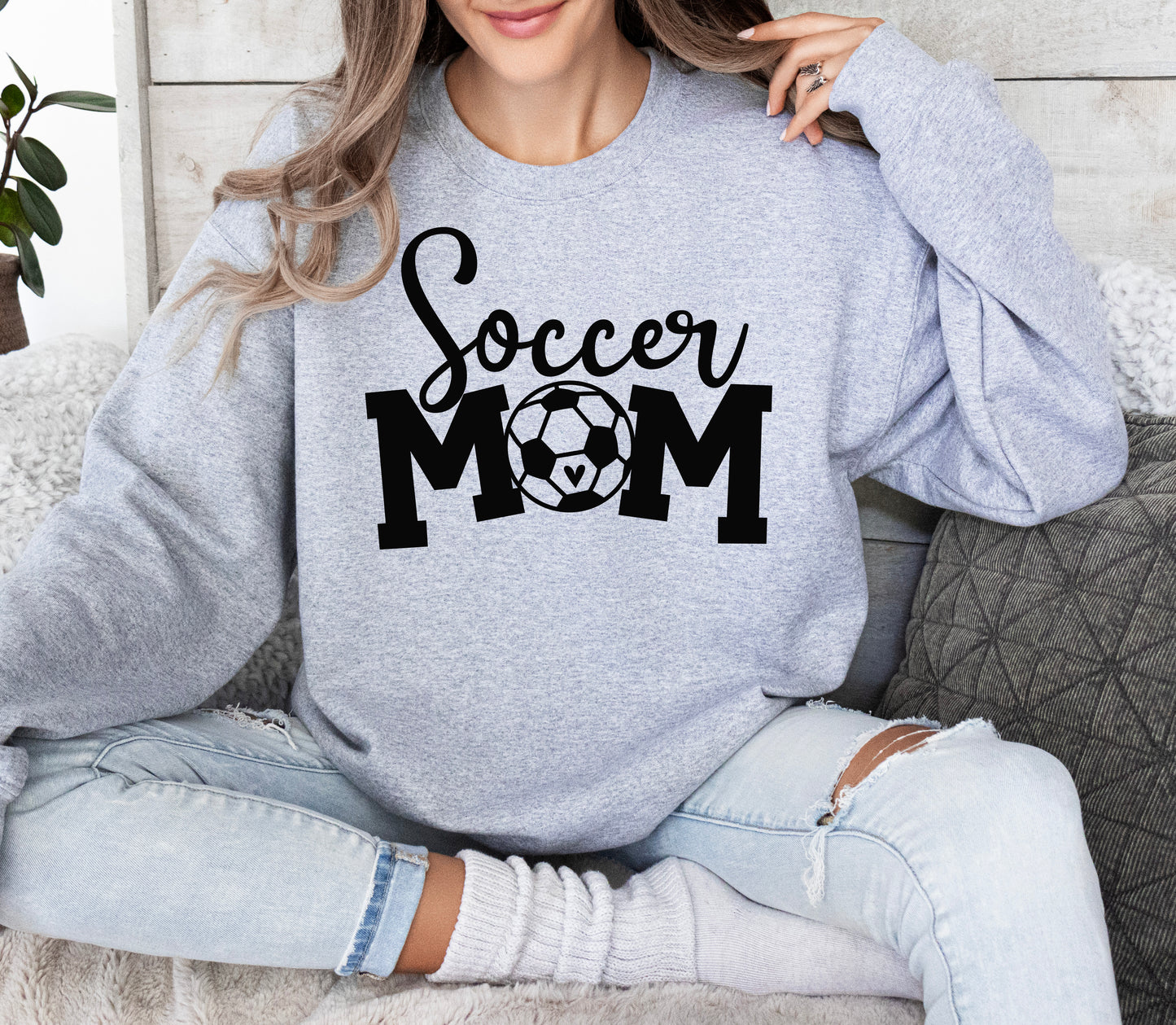 Soccer Mom Sweatshirt | Mom Sweatshirt