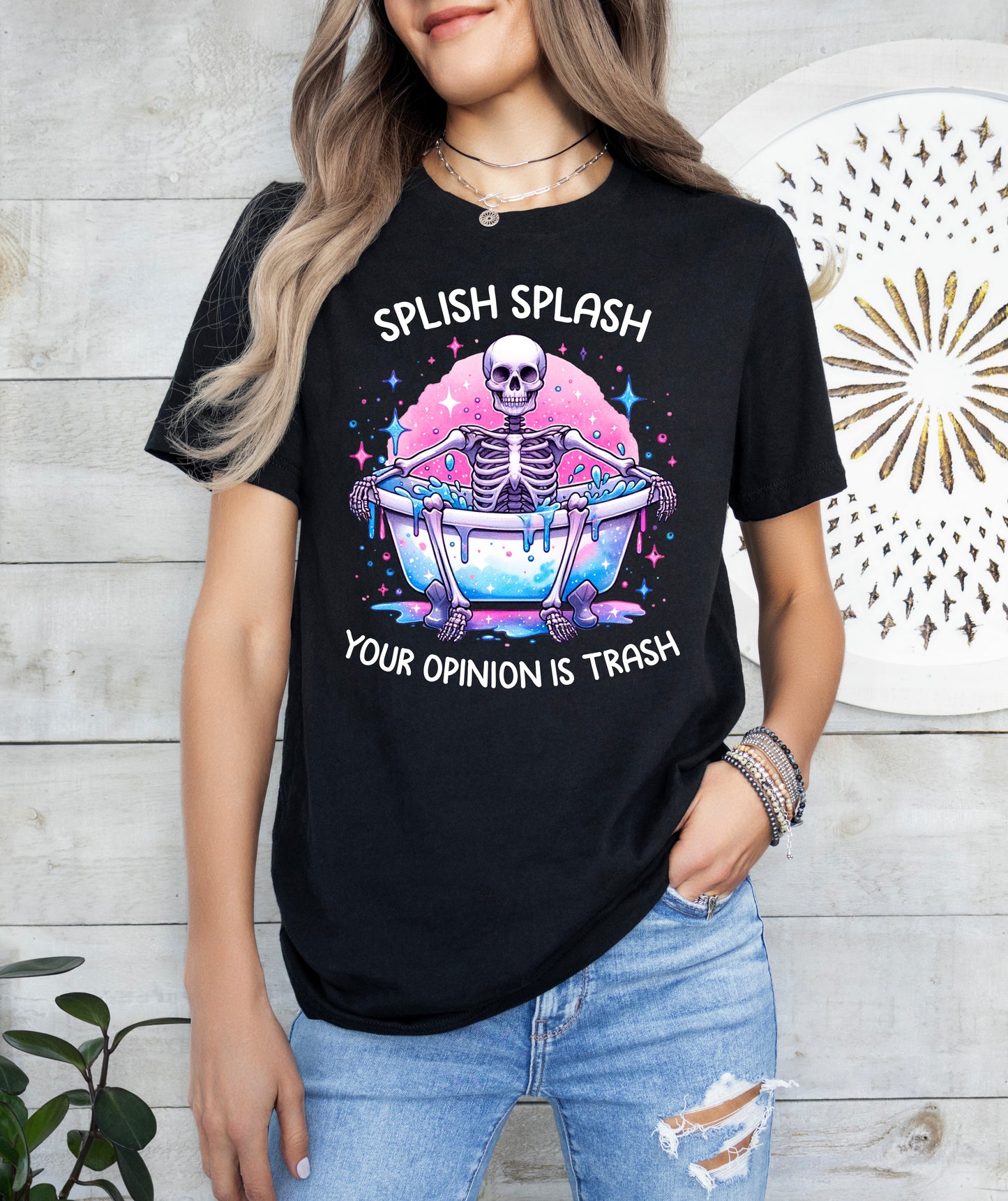 Splish Splash Your Opinion is Trash Shirt | Funny Shirt