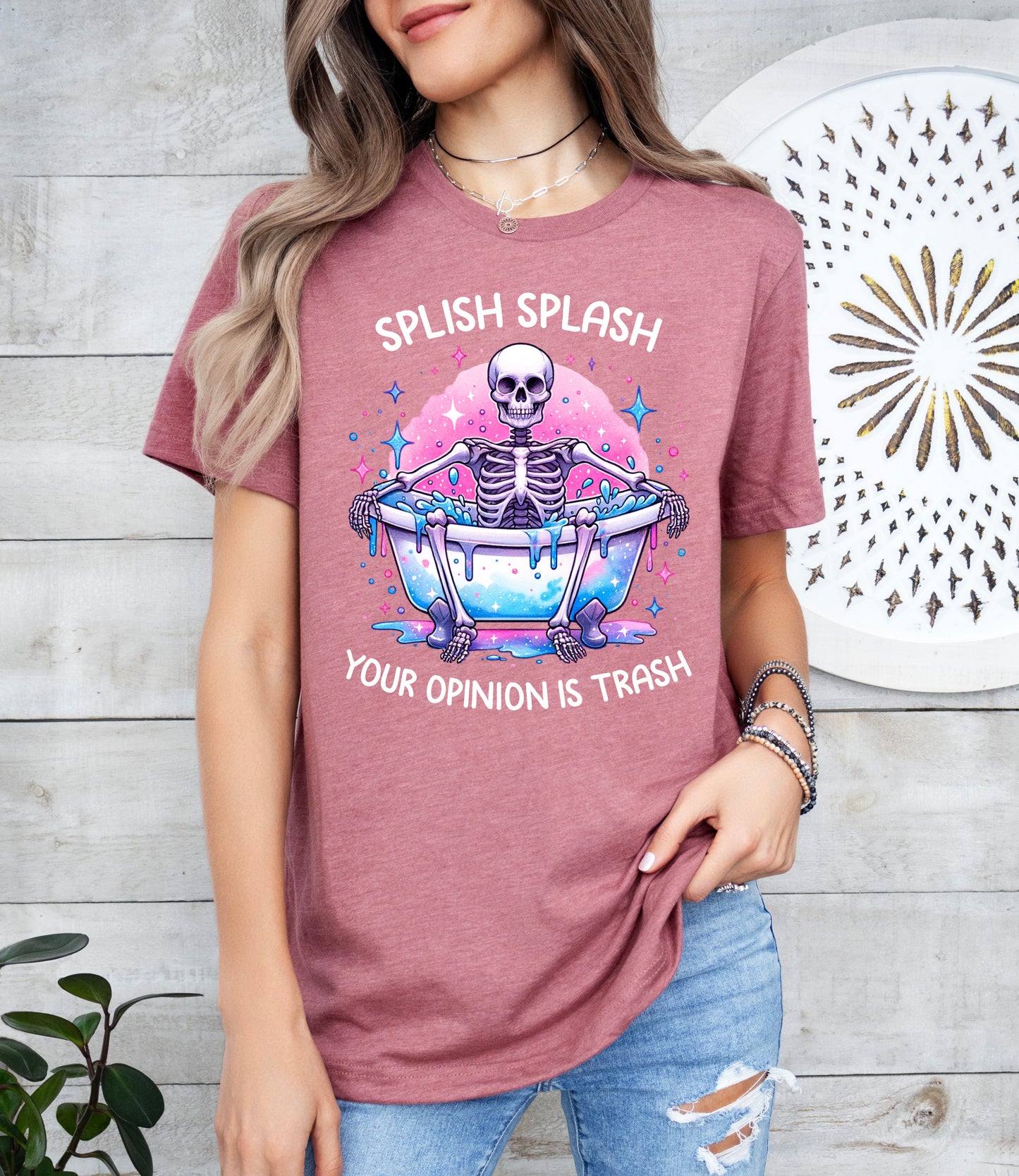 Splish Splash Your Opinion is Trash Shirt | Funny Shirt