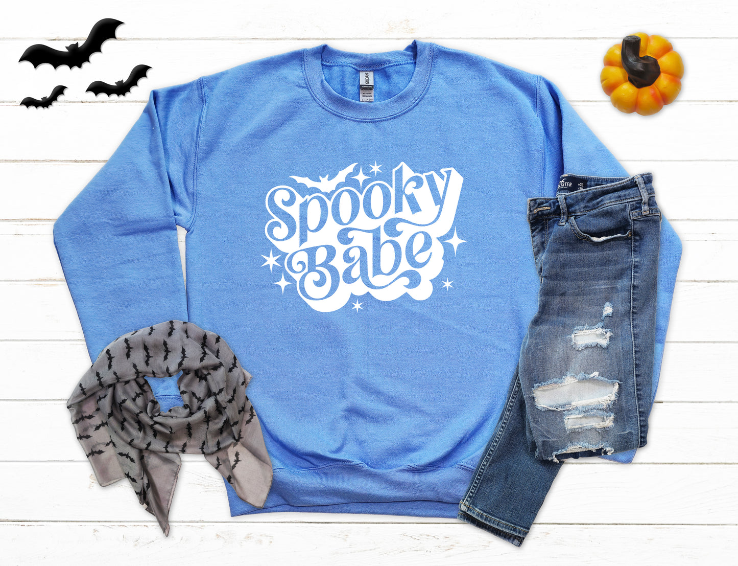 Spooky Babe Halloween Sweatshirt