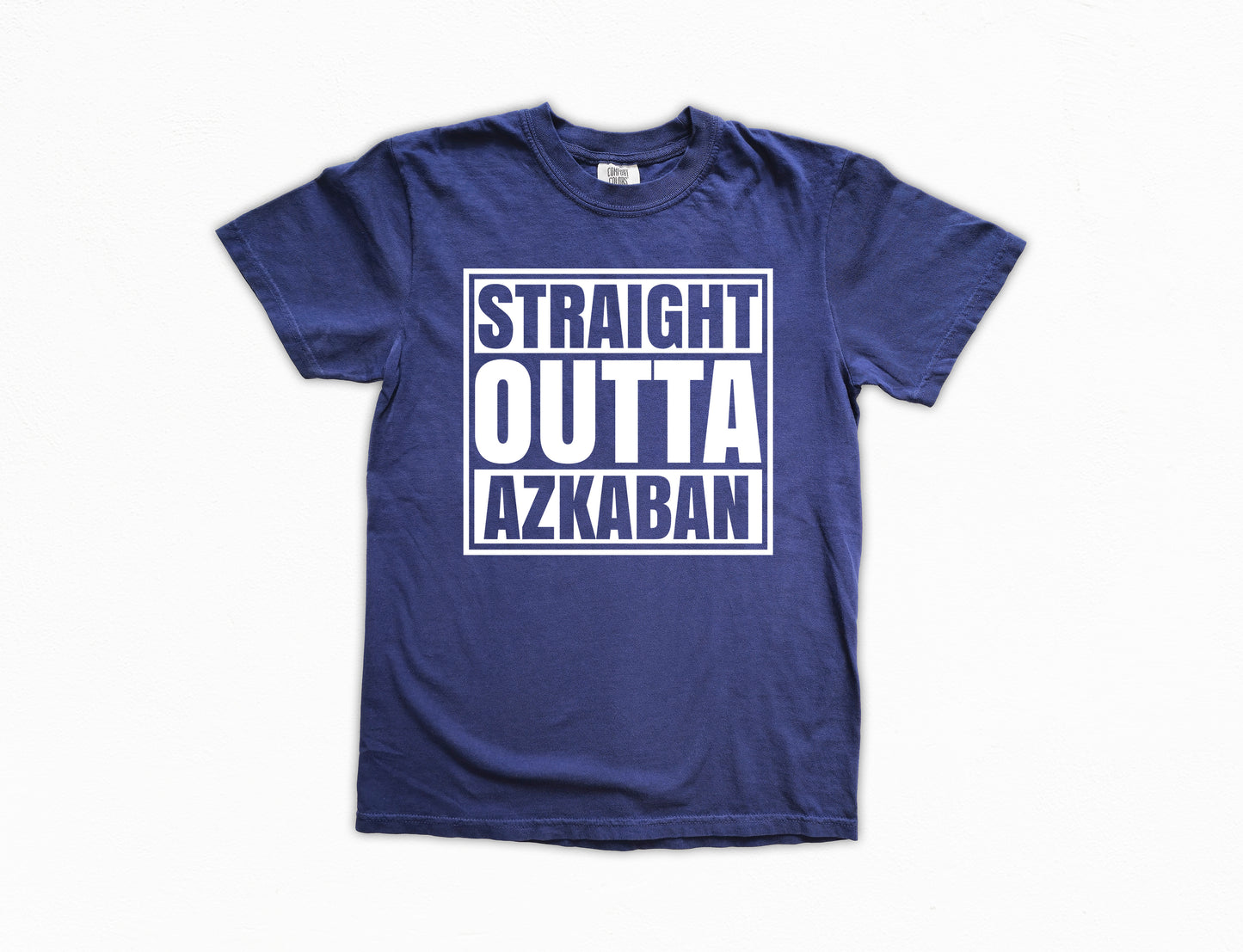 Straight Outta Azkaban Shirt | Comfort Colors Vintage Style Shirt