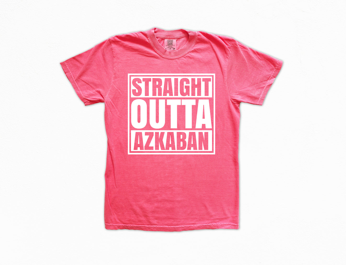 Straight Outta Azkaban Shirt | Comfort Colors Vintage Style Shirt