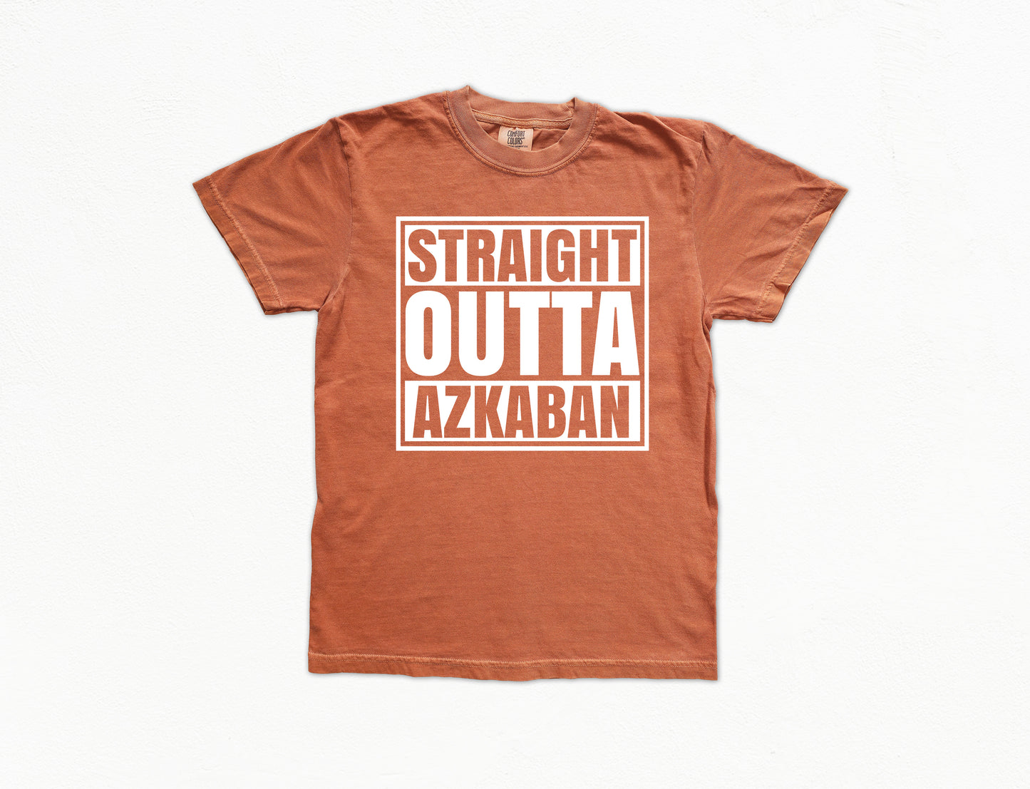 Straight Outta Azkaban Shirt | Comfort Colors Vintage Style Shirt