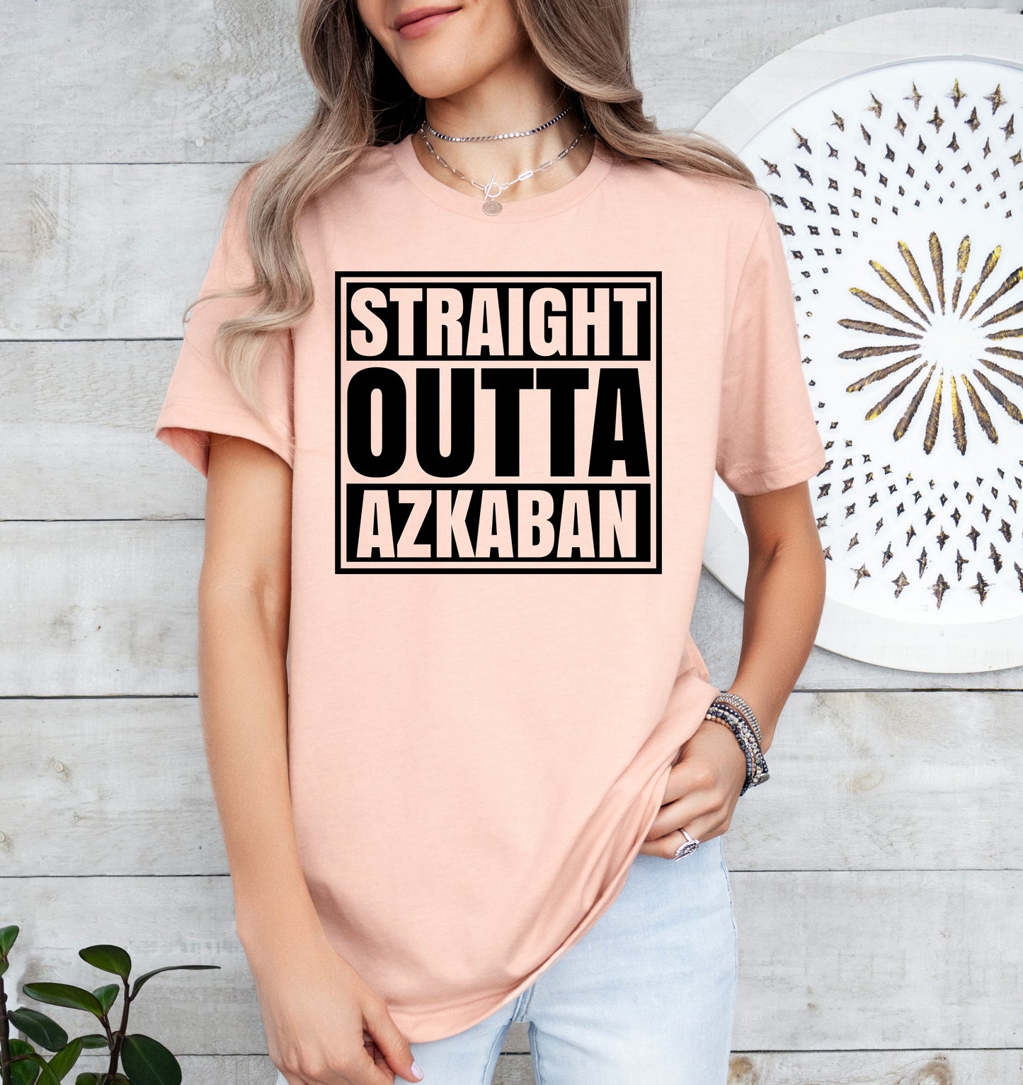 Straight Outta Azkaban Shirt | Light Garment