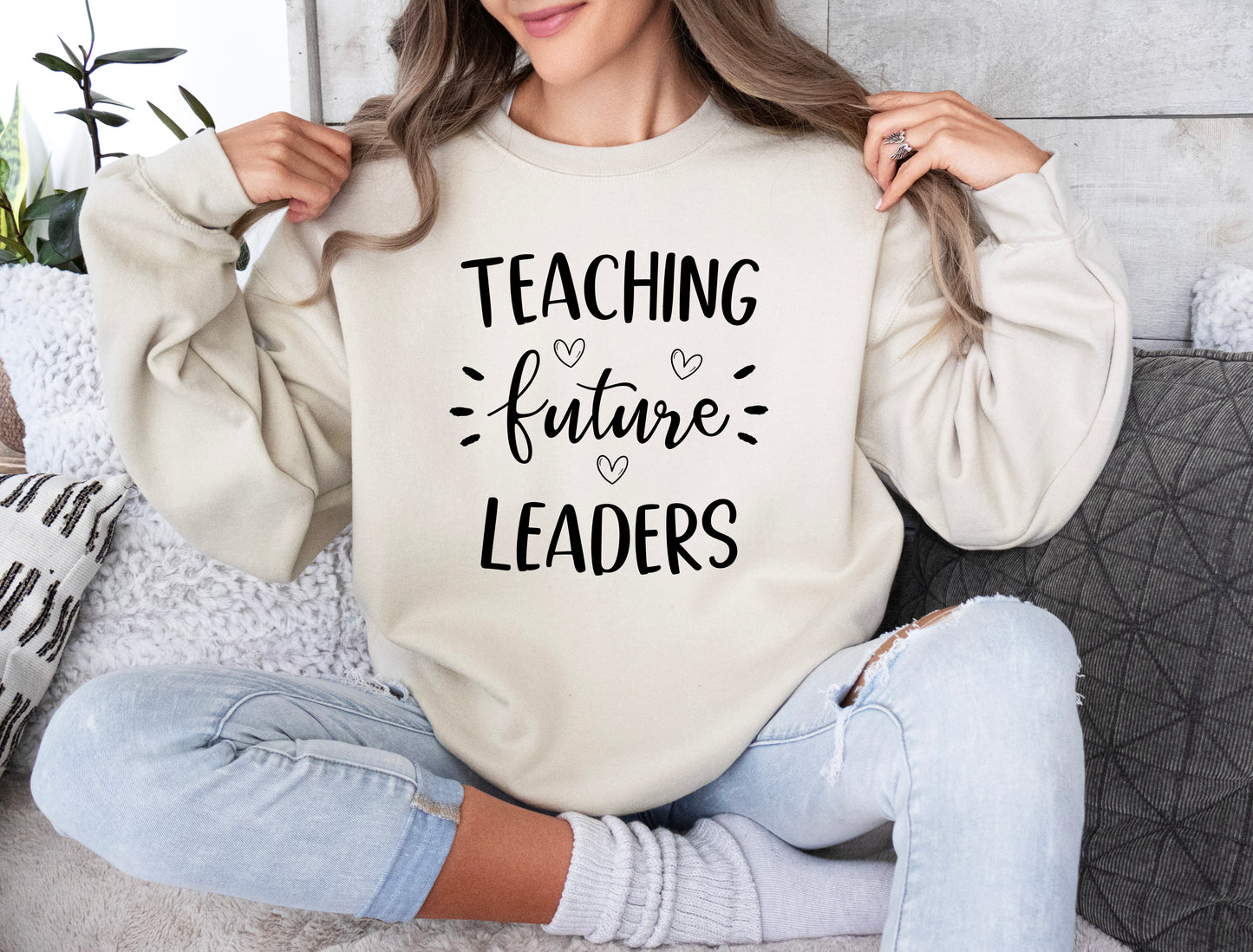 Teaching Future Leaders Sweatshirt | Teacher Sweatshirt