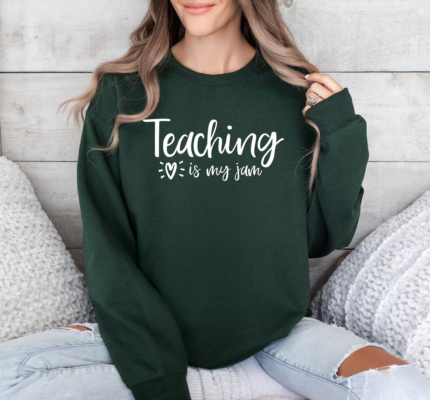 Teaching Is My Jam Sweatshirt | Teacher Sweatshirt