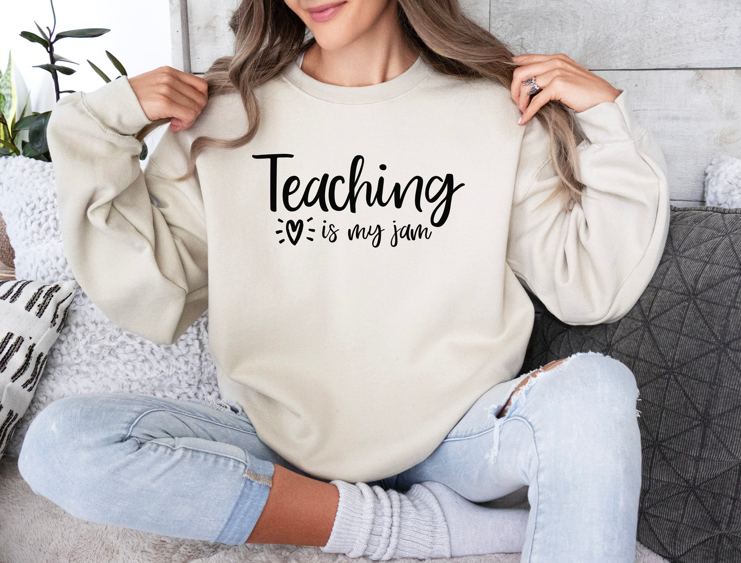 Teaching Is My Jam Sweatshirt | Teacher Sweatshirt
