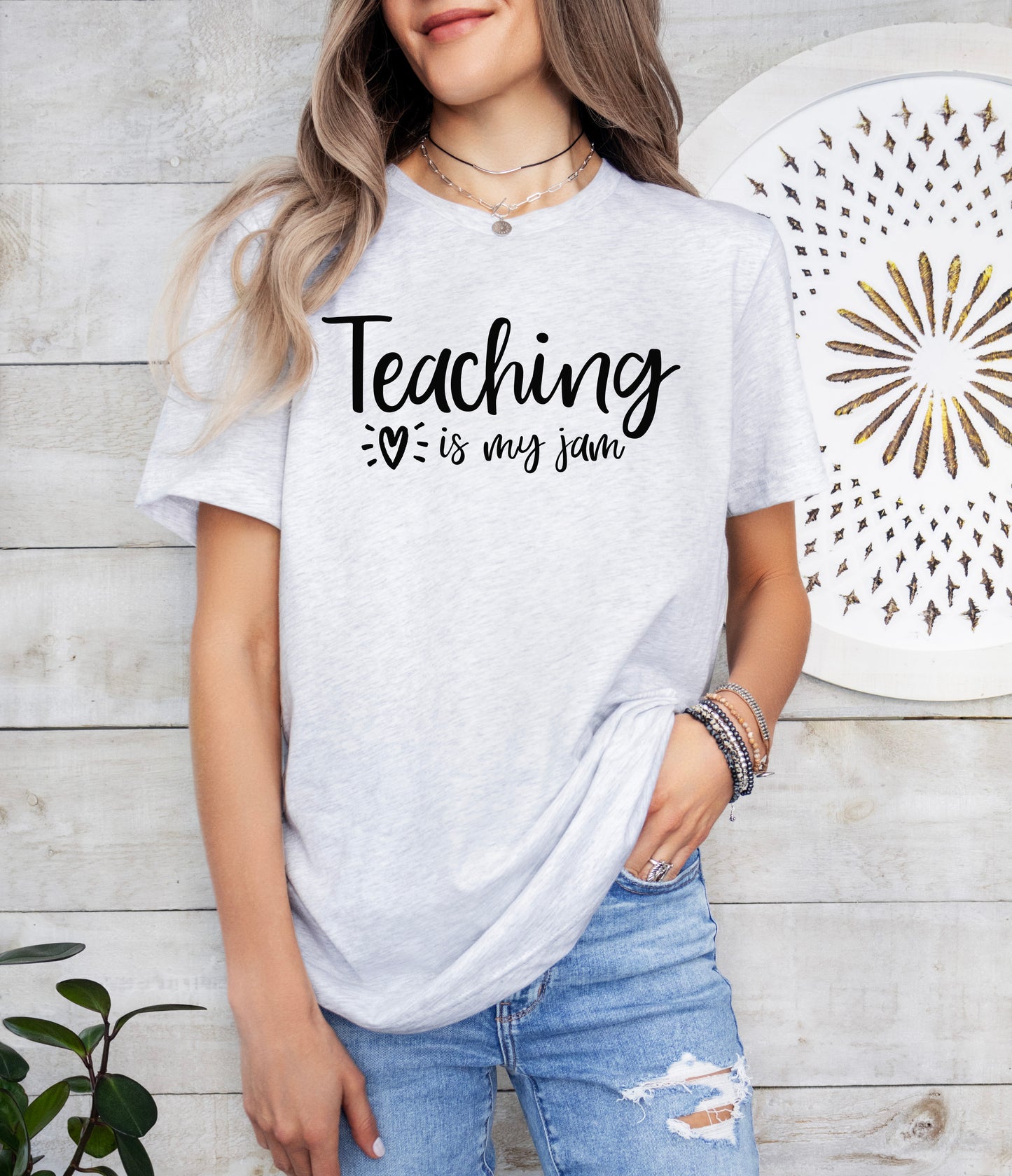 Teaching Is My Jam Shirt | Teacher Shirt | Light Garment