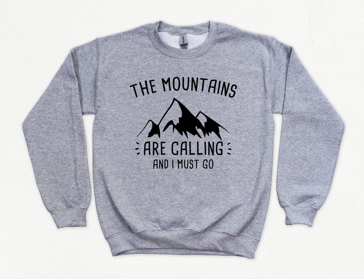 The Mountains Are Calling Sweatshirt | Camping Sweatshirt