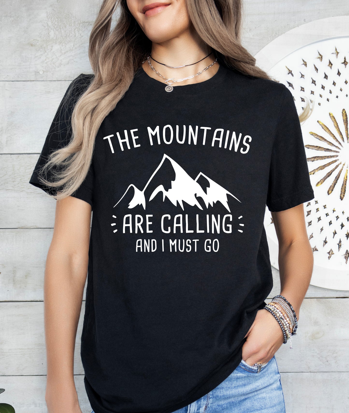 The Mountains Are Calling Shirt | Camping Shirt