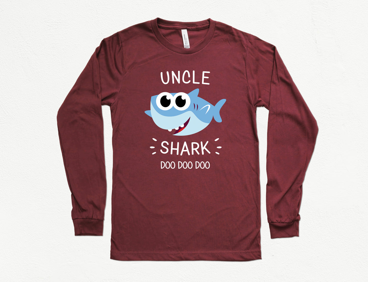 Uncle Shark Shirt Long Sleeve | Long Sleeve Uncle Shirt