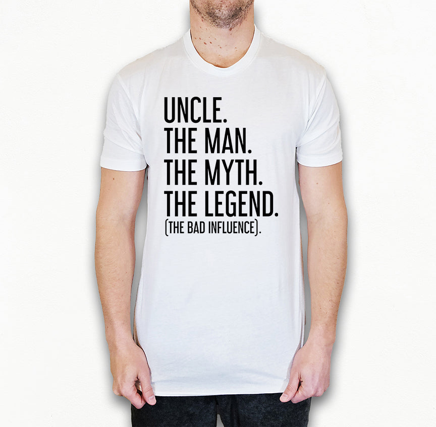 Uncle The Man The Myth The Legend Shirt | Uncle Shirt | Light Garment
