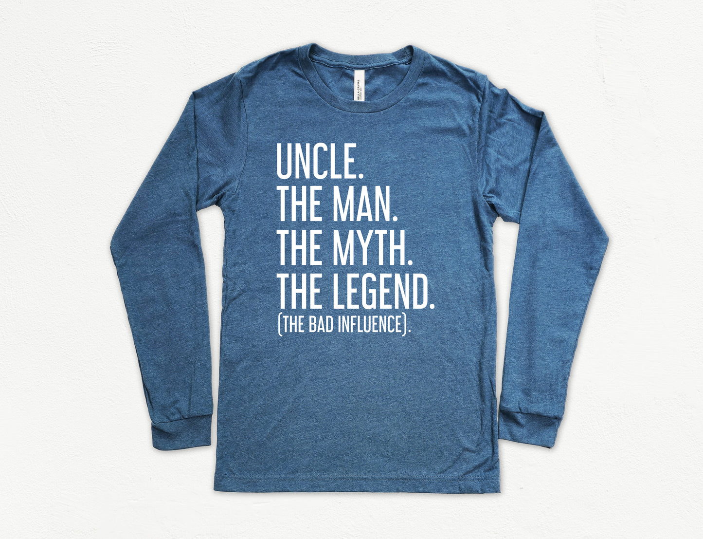 Uncle The Man The Myth The Legend Shirt Long Sleeve | Long Sleeve Uncle Shirt