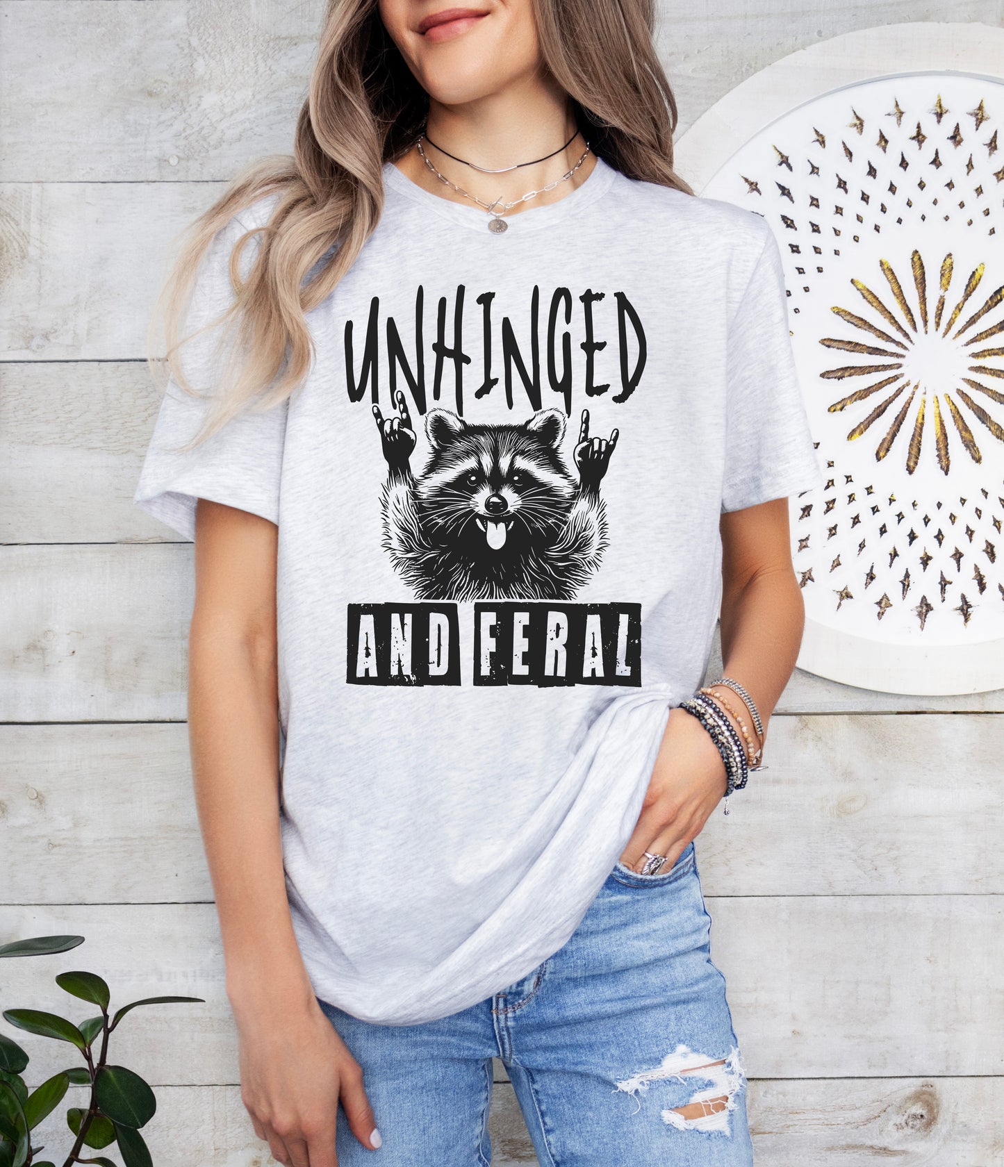 Unhinged and Feral Shirt | Funny Shirt | Light Garment