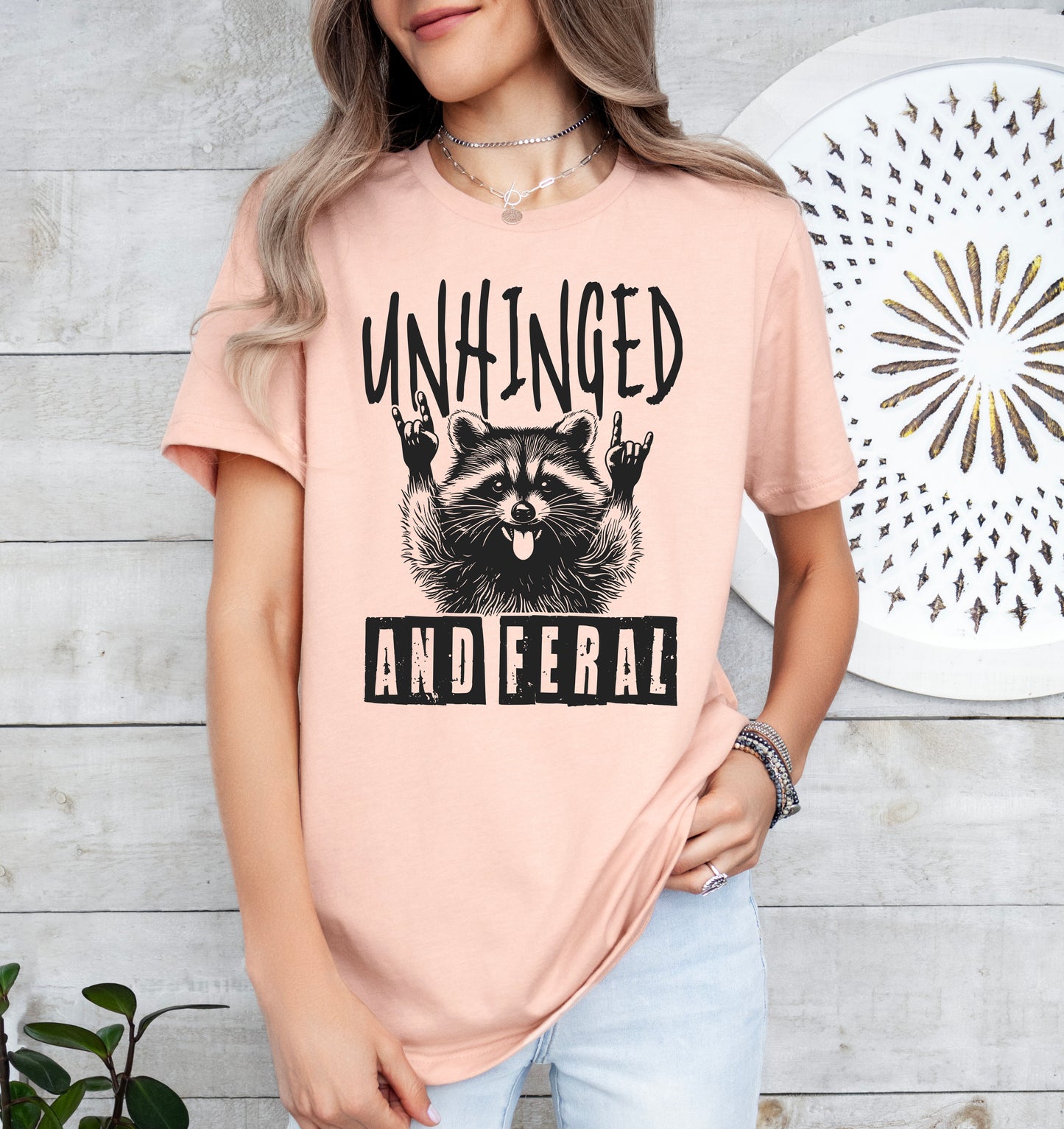 Unhinged and Feral Shirt | Funny Shirt | Light Garment