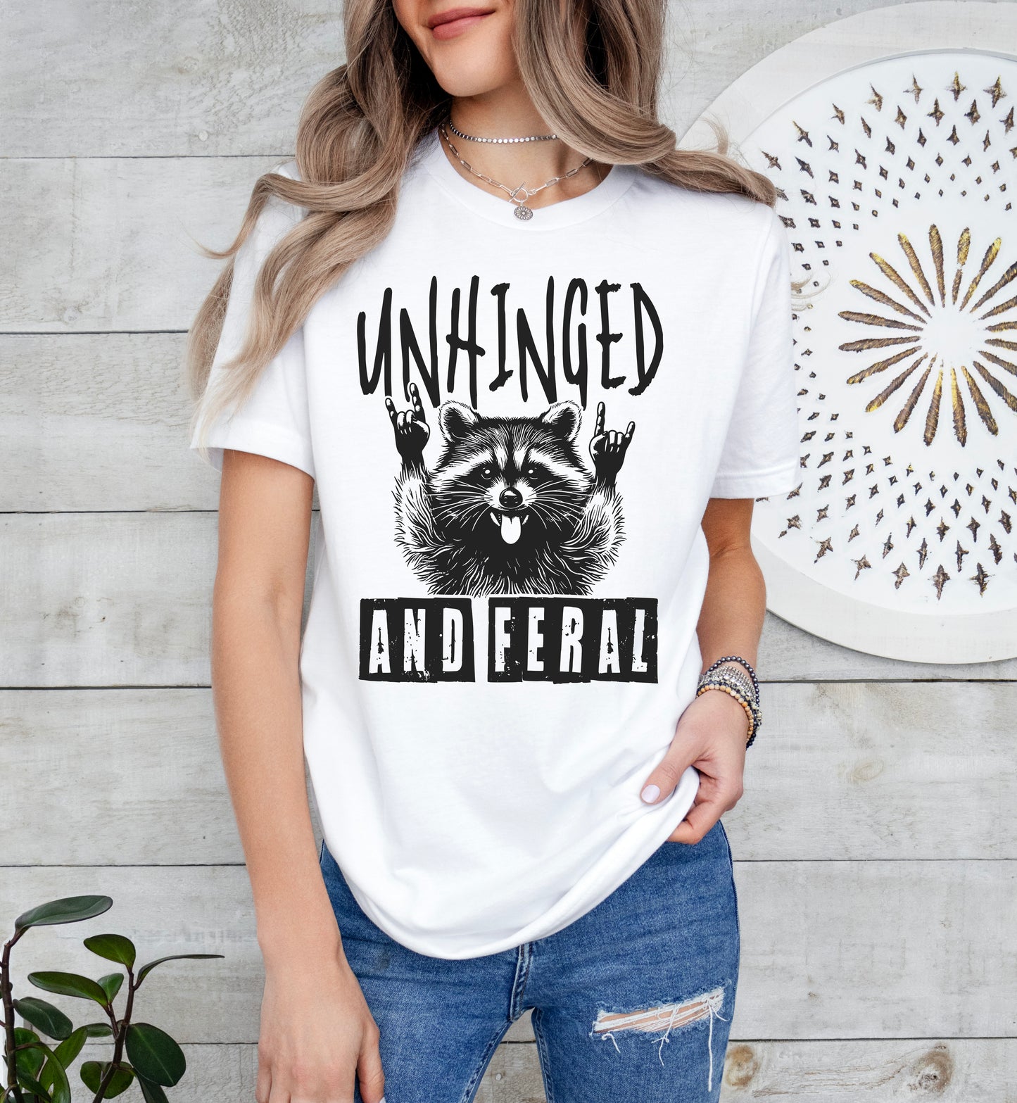 Unhinged and Feral Shirt | Funny Shirt | Light Garment