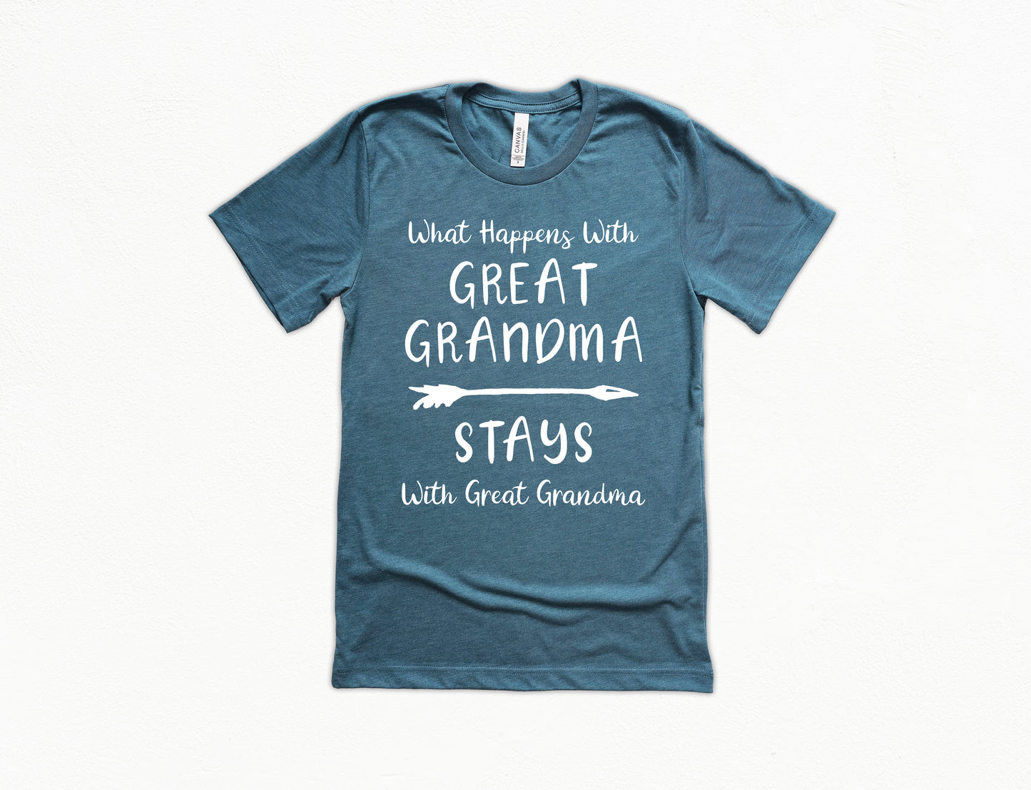 What Happens With Great Grandma Stays With Great Grandma Shirt