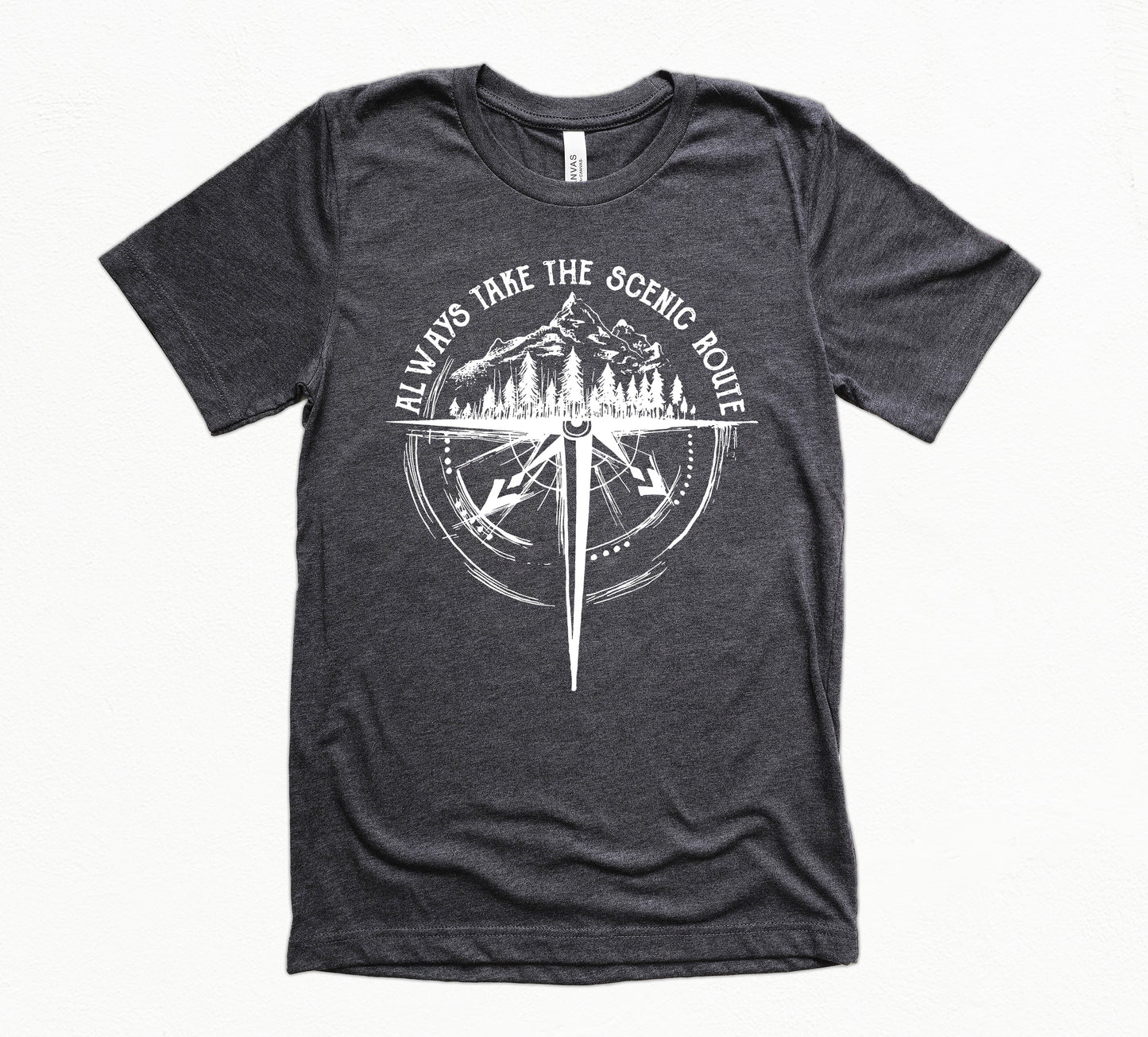 Always Take The Scenic Route Shirt | Camping Shirt