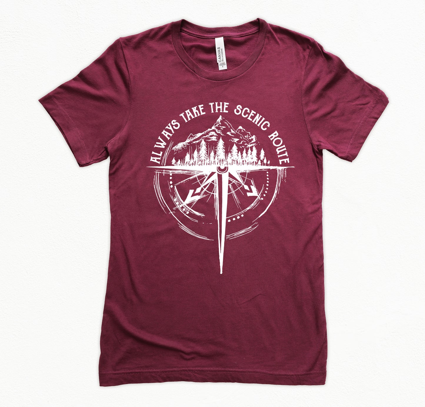 Always Take The Scenic Route Shirt | Camping Shirt