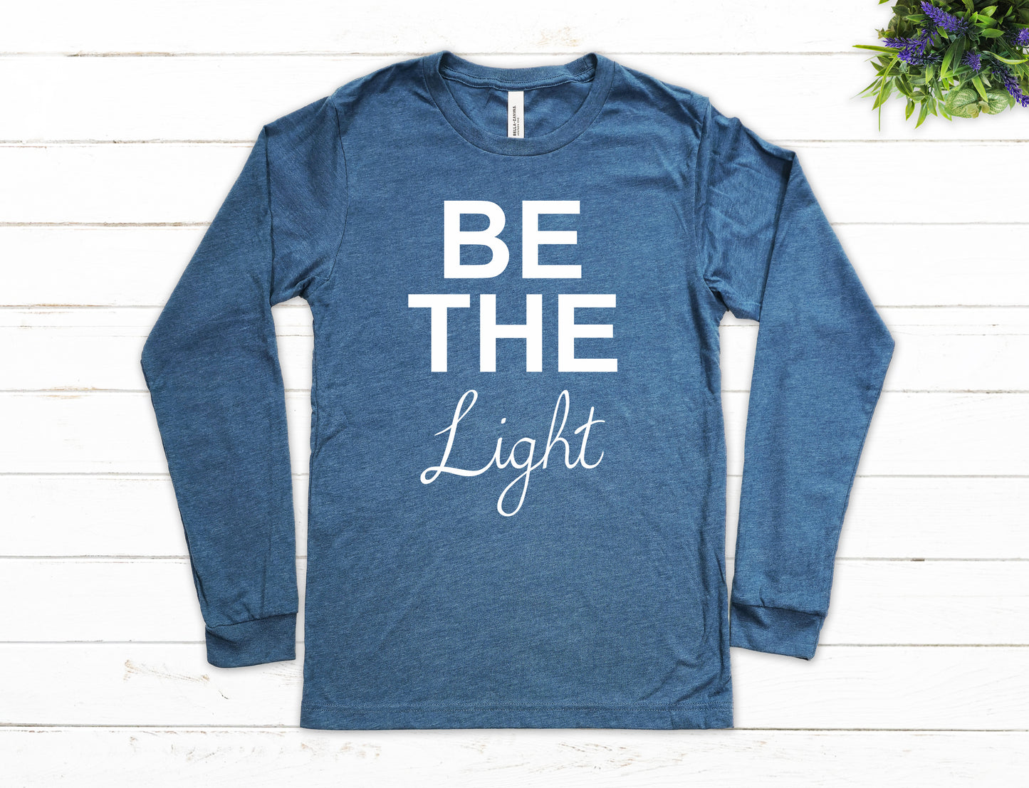 Be The Light Shirt Long Sleeve | Long Sleeve Positive Vibes Shirt