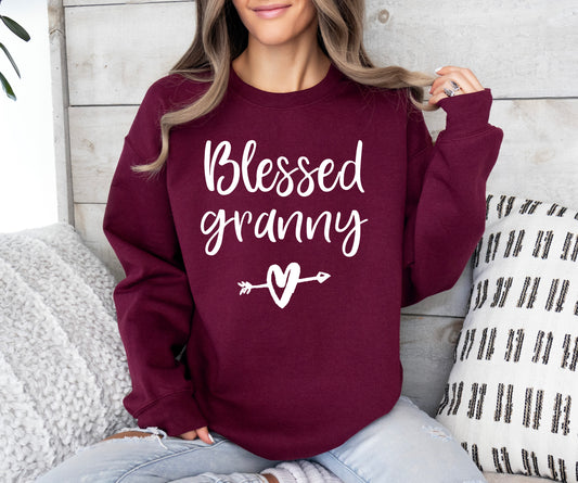 Blessed Granny Sweatshirt | Grandma Sweatshirt