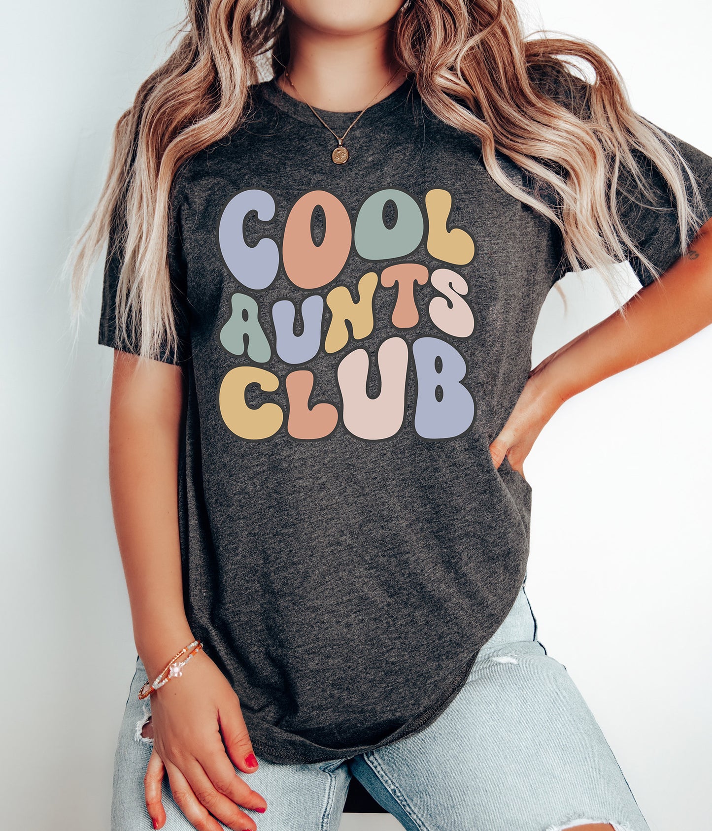 Retro Cool Aunts Club Shirt | Aunt Shirt