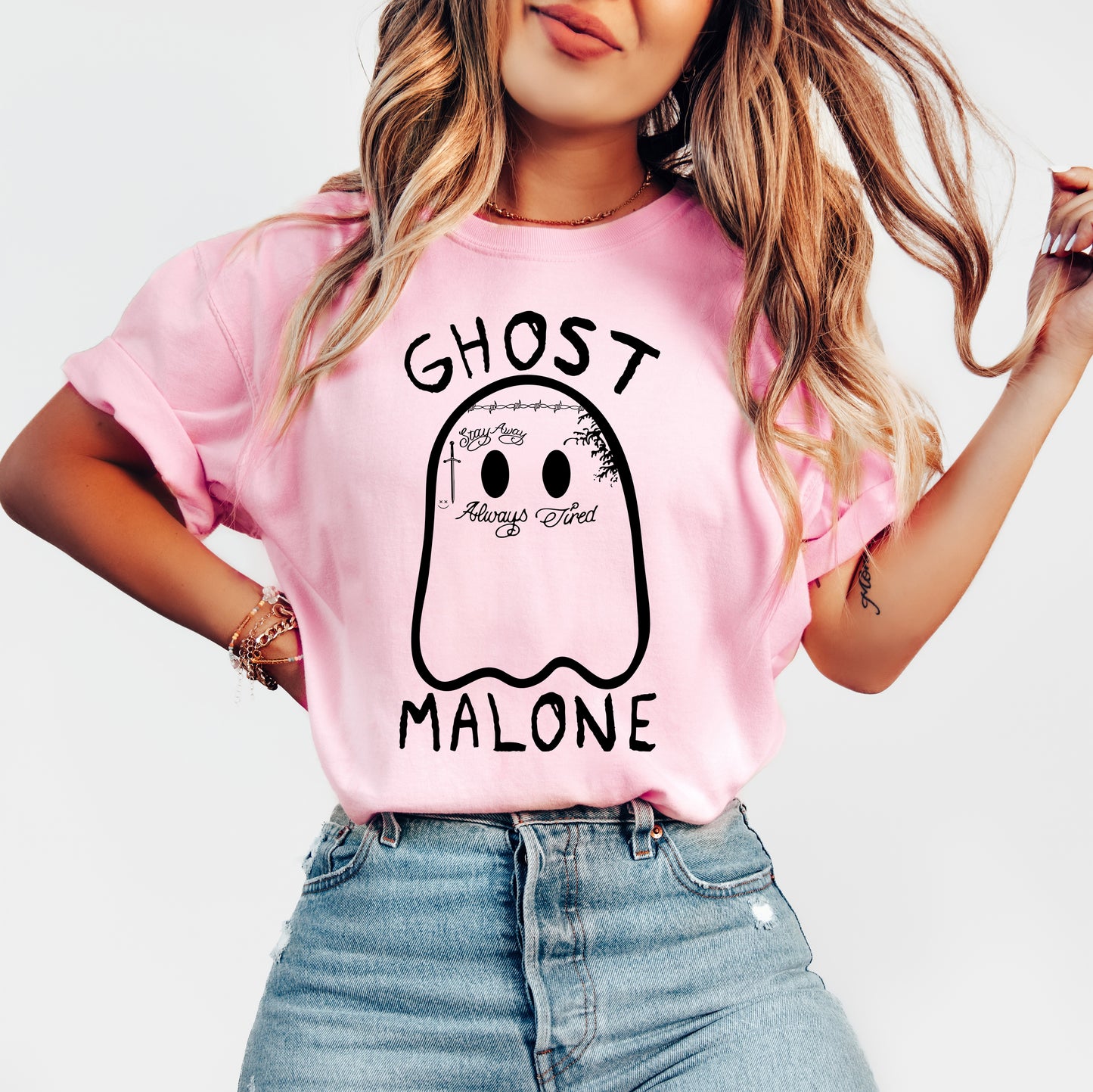 Ghost Malone Vintage Style Halloween Shirt