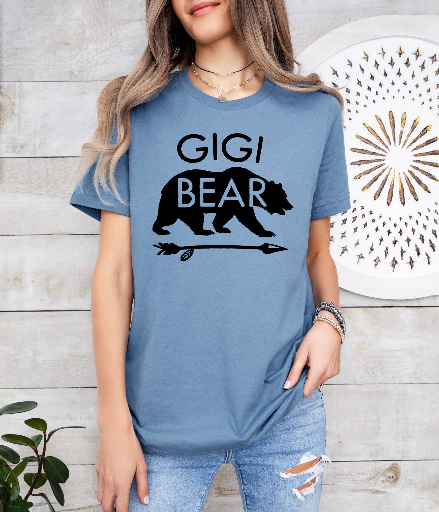 Gigi Bear Shirt | Gigi Shirt | Light Garment
