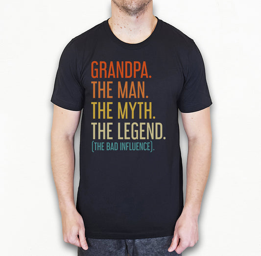 Grandpa The Man The Myth The Legend Shirt | Grandpa Shirt