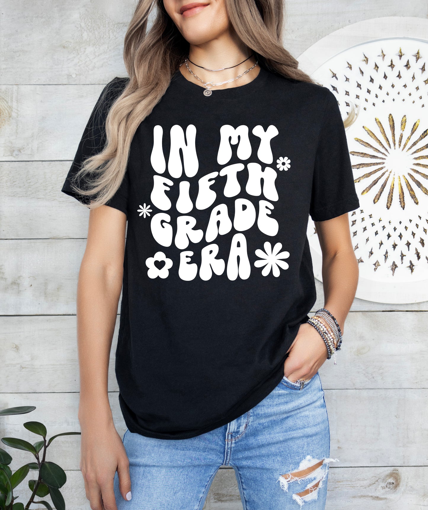 Retro In My Fifth Grade Era Shirt | Teacher Shirt