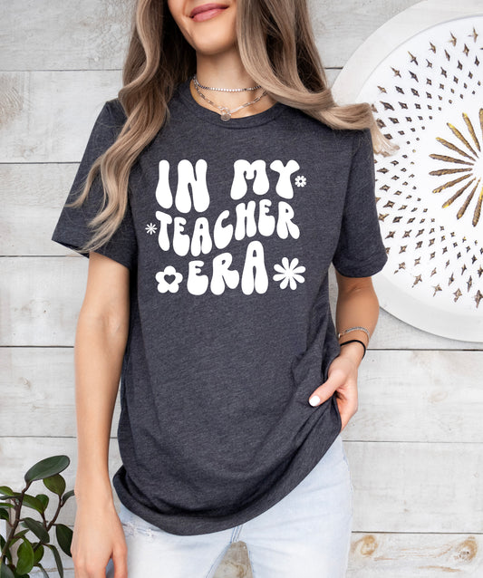 Retro In My Teacher Era Shirt | Teacher Shirt