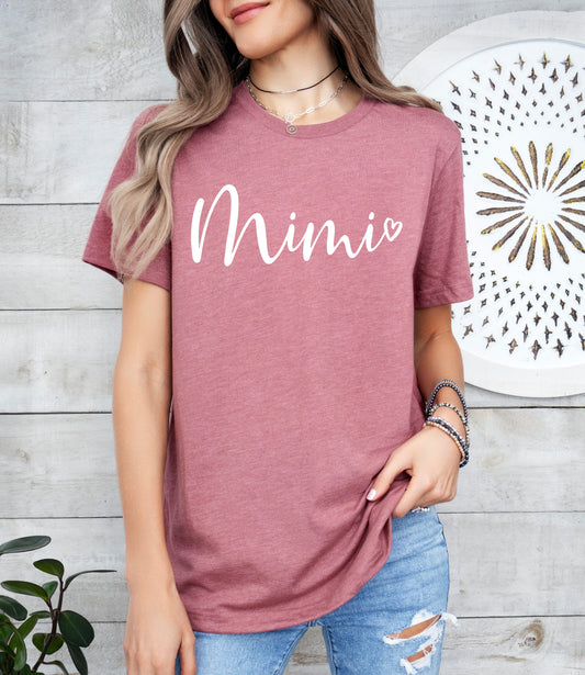 Mimi Heart Shirt | Mimi Shirt