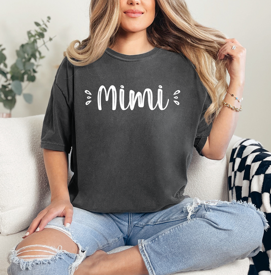 Cute Mimi Shirt | Comfort Colors Vintage Style Mimi Shirt