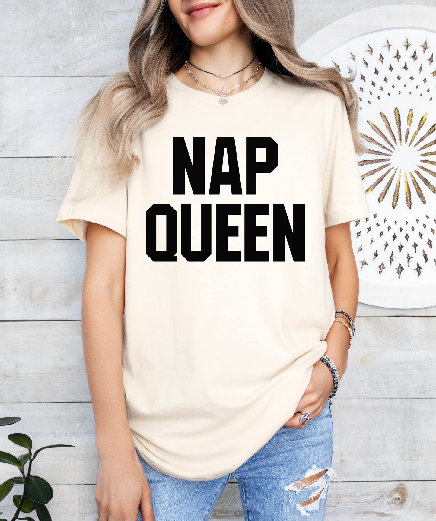Nap Queen Shirt | Funny Shirt | Light Garment