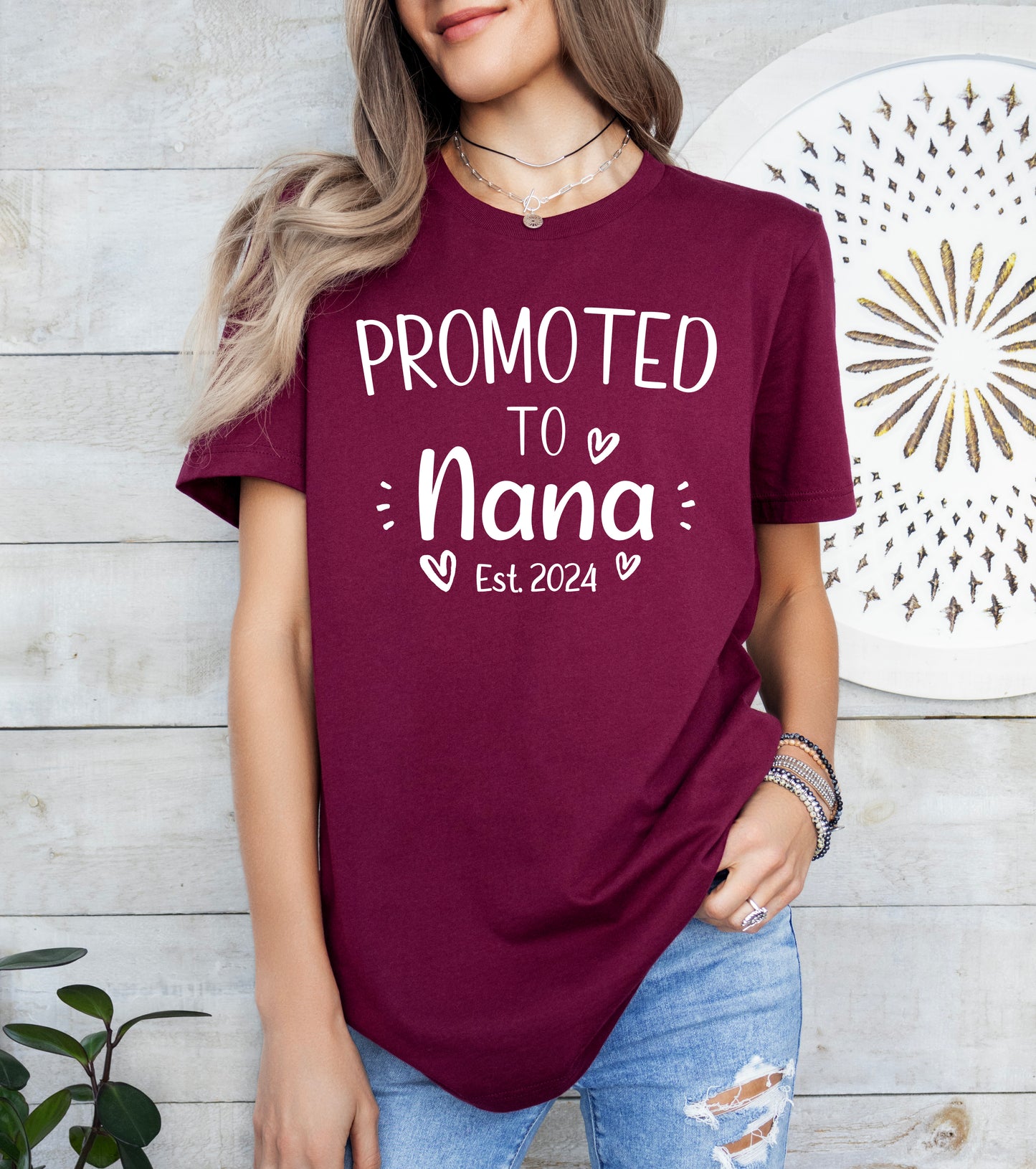 Custom Promoted to Nana Shirt