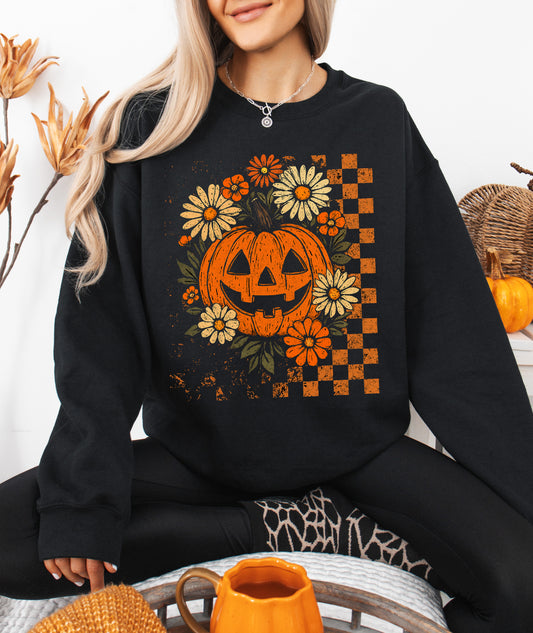 Pumpkin Halloween Sweatshirt (B)